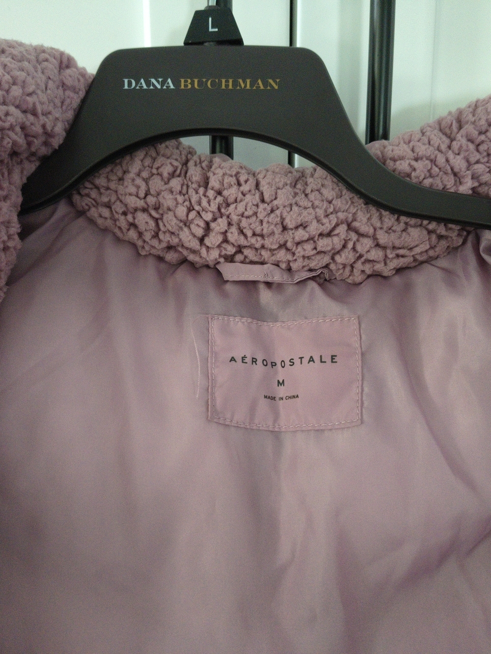 Aeropostale Pink Hooded Puffer Vest - Picture 4 of 4